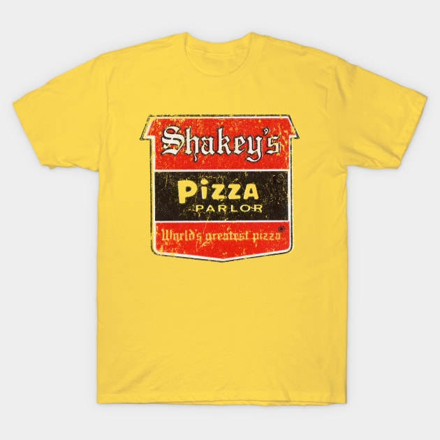 Shakey's Pizza Parlour T-Shirt by MindsparkCreative